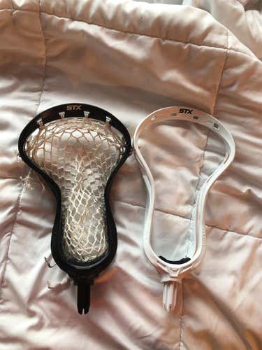 2 Stx Duel 2. White Is Brand New And Black Has Been Used Once In Drills Strung With 4f Mesh