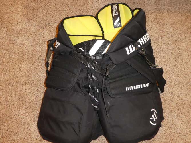 Black Used Intermediate Large Warrior Ritual X Pro Goalie Pants