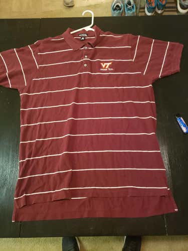 Virginia Tech Antigua Golf Shirt