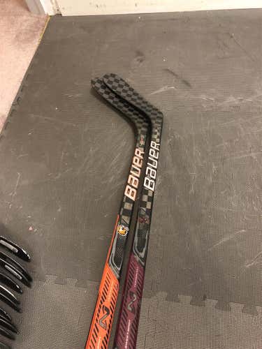 2 PACK Bauer Nexus 1N LH 60 Flex P92 Pro Stock Hockey Stick