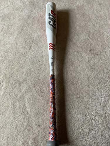Used Kid Pitch (9YO-13YO) USSSA Certified Marucci Alloy CAT 8 Bat (-5) 25 oz 30"