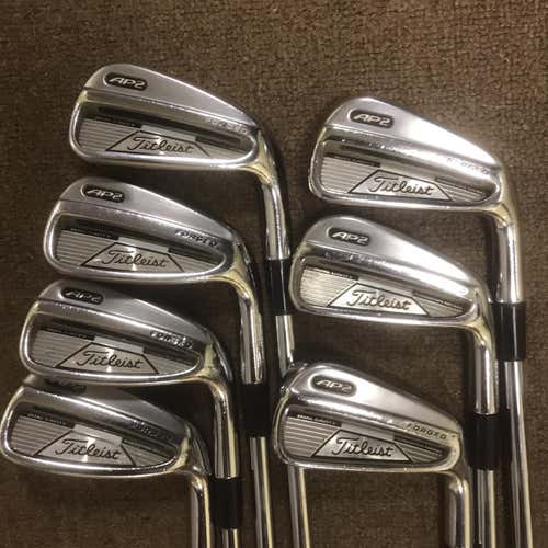 Men's Right Handed AP2 Extra Stiff Flex Steel Shaft Iron Set