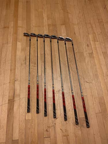 Men's Right Handed 2011 Tour Preferred MC Stiff Flex Steel Shaft Iron Set