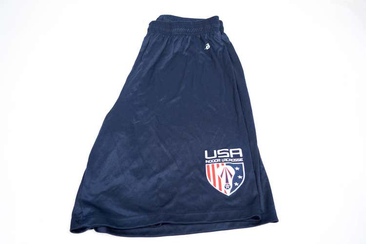 Blue New  Adult Large Shorts