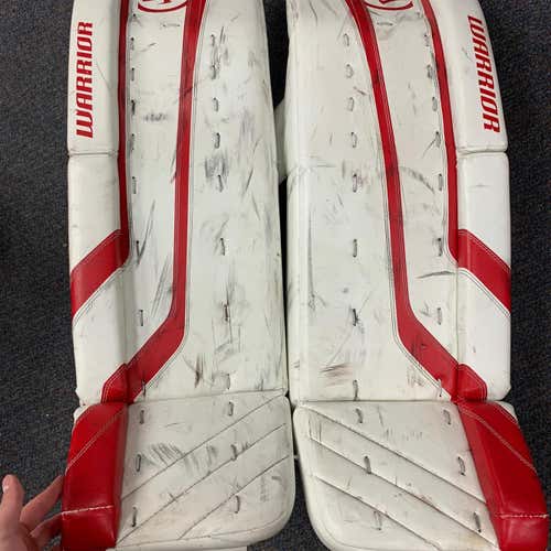 Red Senior 35" Warrior Ritual GT2  Goalie Leg Pads