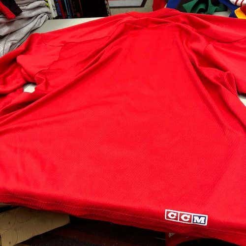 Vintage Red Practice CCM Jersey