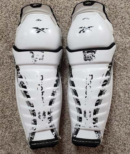 Reebok 8K Pro Stock NHL (Jofa 5090) 15" shin guards Sr senior ice hockey