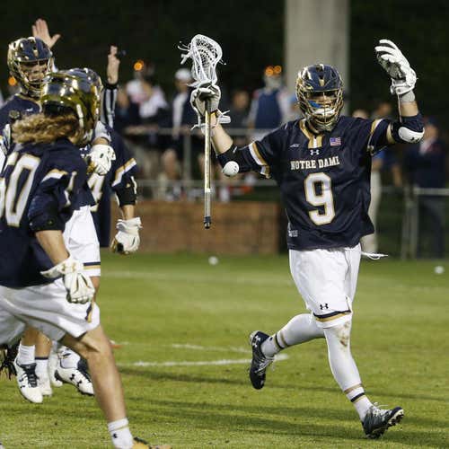 Under Armour lacrosse Notre Dame VFT arm pads NEW M medium