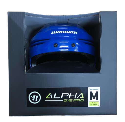 New Medium Warrior Alpha One Pro Helmet