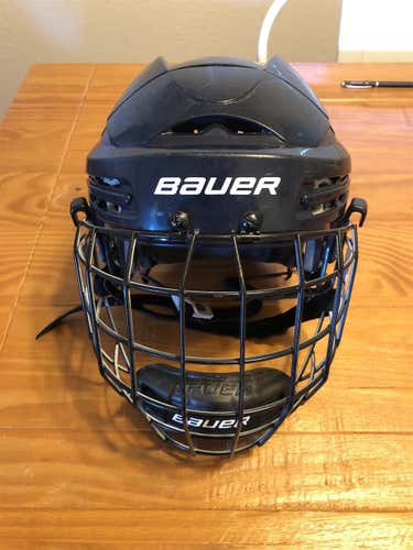 Blue Used Small Bauer 5100 Helmet