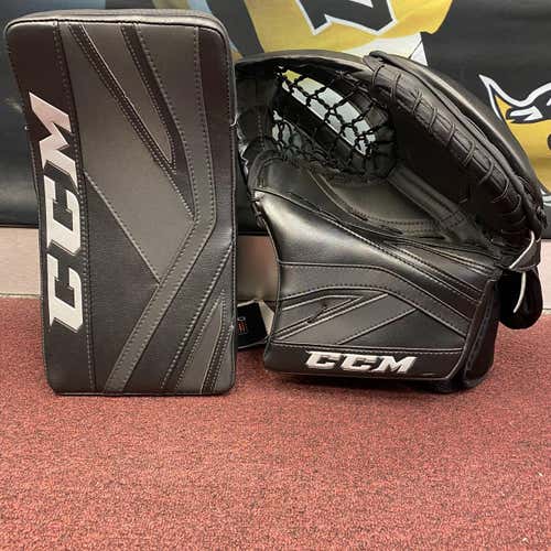 CCM Premier II Catch/Blocker Combo - Sr. Black