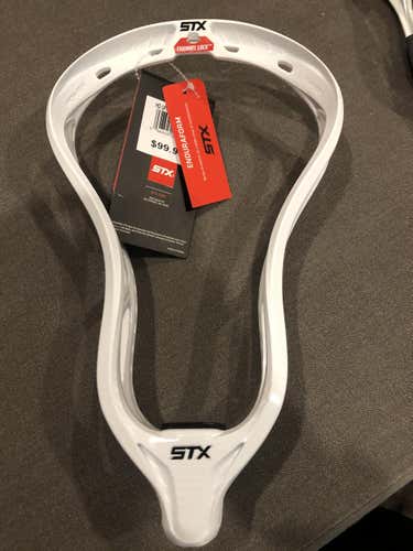 White New Attack & Midfield STX Unstrung Ultra Power Head