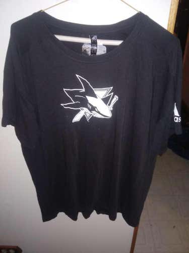 San Jose Sharks Adidas Men’s NHL Tee XL