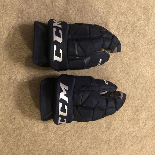 Navy Blue Senior CCM HG12 13" Pro Stock Gloves
