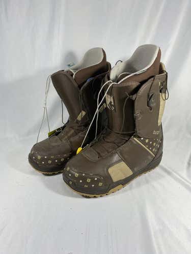 Used Burton Mint Senior 10 Snowboard Womens Boots