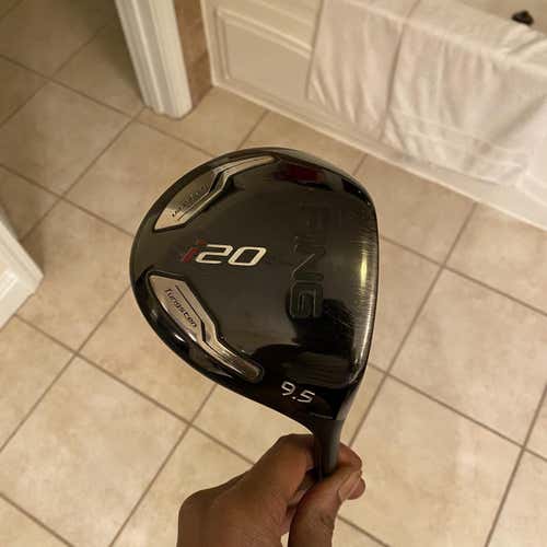 Men's Right Handed Ping I20 Stiff Flex 9.5 Loft Driver