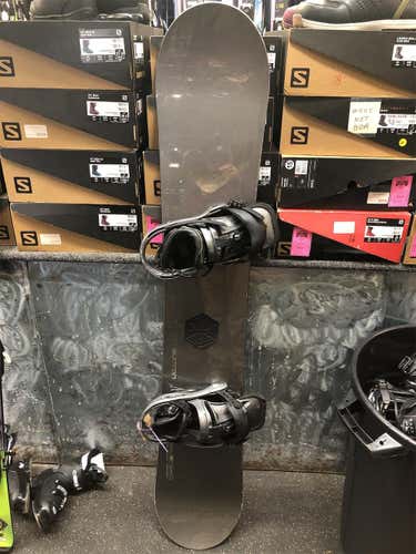 Men's  Burton T6 With Bindings Stiff Flex Directional Twin Snowboard