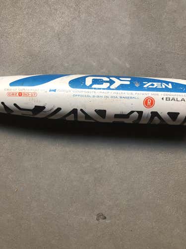 Used Kid Pitch (9YO-13YO) USSSA Certified 2017 DeMarini Composite CF Zen Bat (-10) 20 oz 30"
