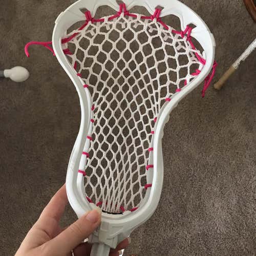 White Used Strung Duel Head