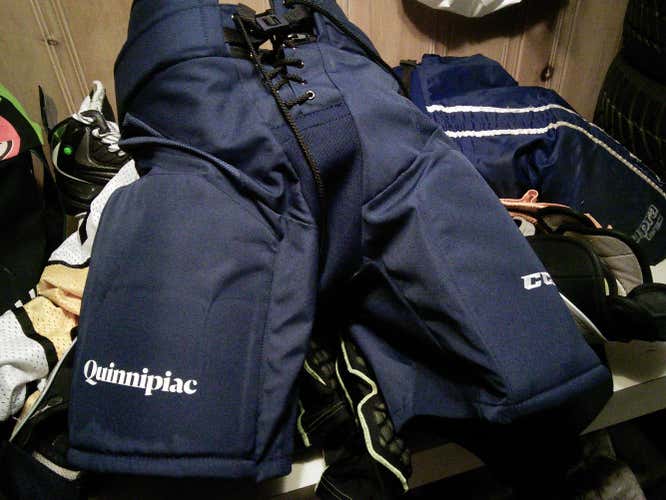 Quinnipiac, Used Senior Large CCM Hockey Pants, used twice !