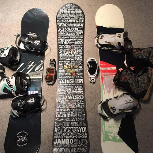 Men's  Rome SDS With Bindings Medium Flex Directional Twin Snowboard