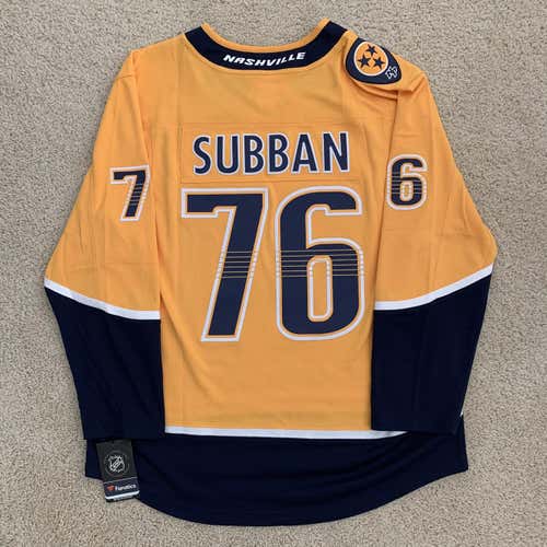(Size Small) PK Subban Nashville Predators Fanatics Breakaway Jersey