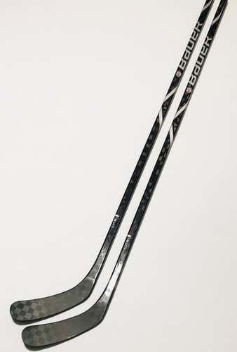 2 Pack Custom Maroon And Grey Vapor 1X Lite Hockey Sticks RH-P92L5-82 Fle