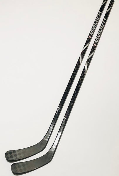 2 Pack Custom Maroon And Grey Vapor 1X Lite Hockey Sticks RH-P92L5-82 Fle