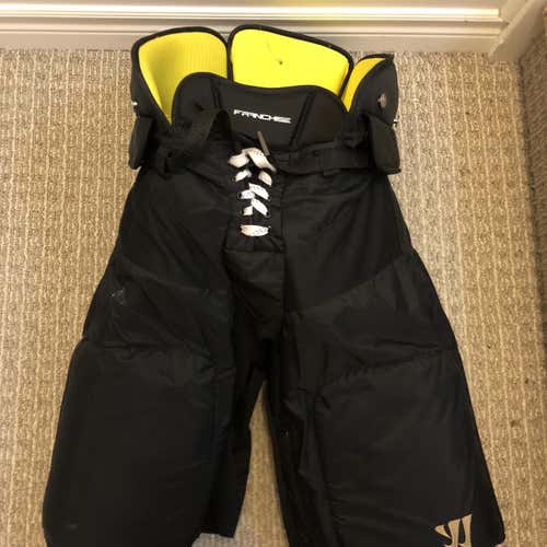 Black Senior Large Warrior Franchise Pro Stock Hockey Pants