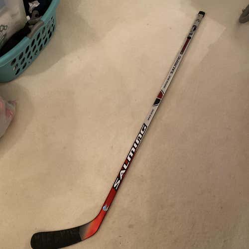 Senior Right Handed Salming Pro Stock Mid Pattern Pro Stock Hockey Stick