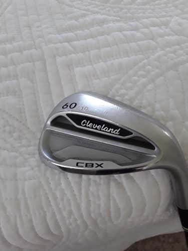 Used Men's Cleveland Right Handed CBX Wedge Regular Flex 60 Degree Graphite Shaft