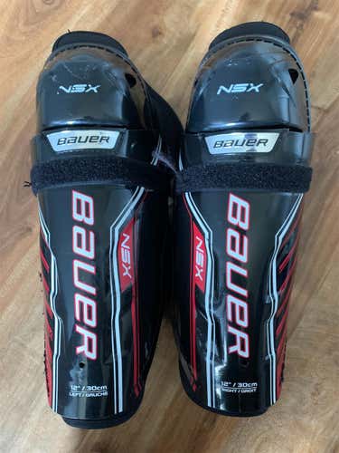 Junior 12” Bauer NSX  Shin Pads