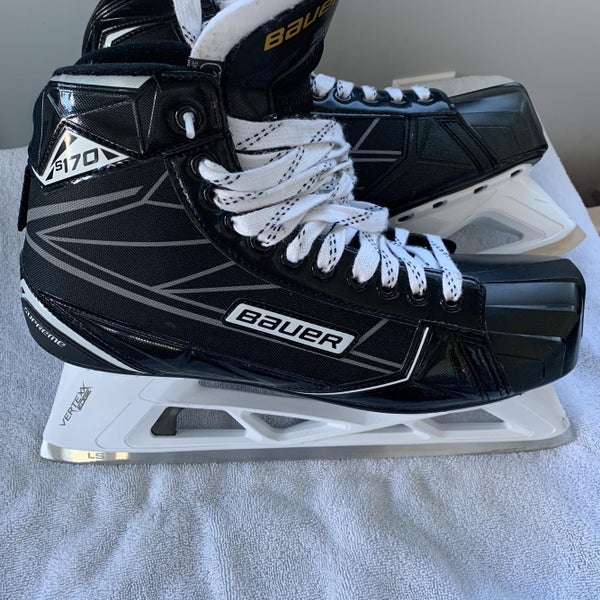 Senior Bauer Supreme S170 Regular Width Size 12 Hockey Goalie Skates