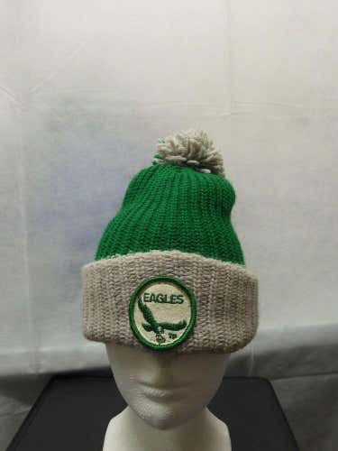 Vintage Philadelphia Eagles Patch Winter Hat NFL