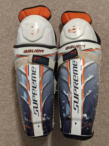 Used Junior Bauer Supreme 160 Shin Pads