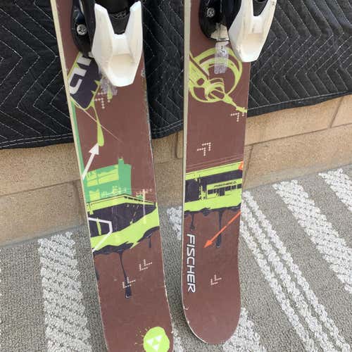 Fisher Addict 172cm With Bindings Max Din 12 Skis
