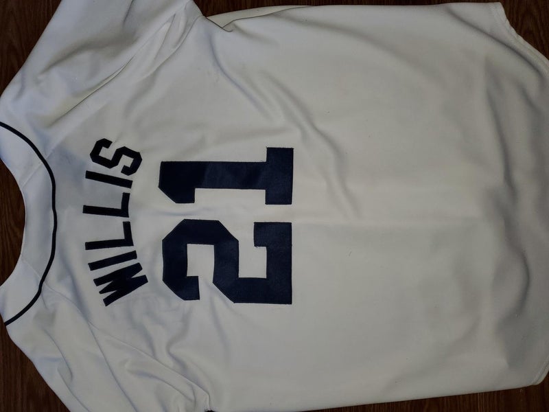 Dontrelle Willis stained Used Adult XL Majestic Jersey