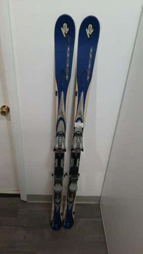 K2 Escape All Mountain Skis With Marker Bindings Size 153cm