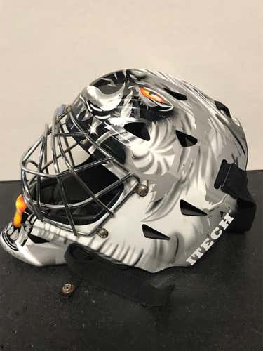 Used Itech Profile 1400 Goalie Mask Jr