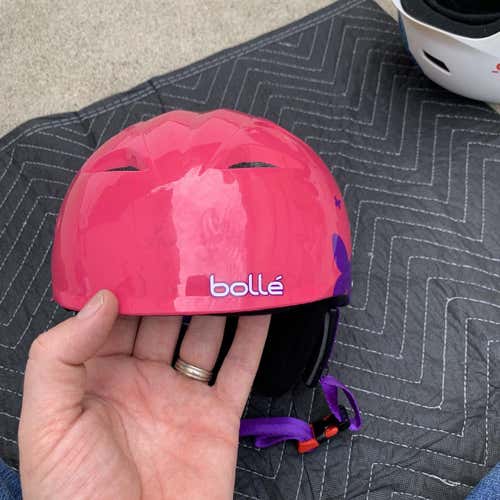 Pink Kid's Small Bolle Kids Helmet 49-53 Cm