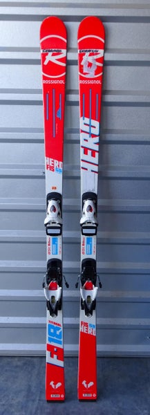 Rossignol Hero FIS GS Pro Giant Slalom w/Look SPX10(Din 3-10) Bindings Size-158cm Radius-18Meters