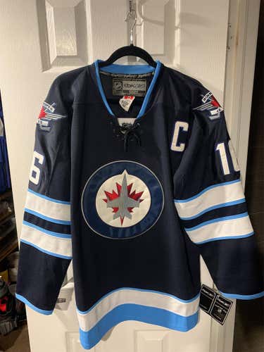 Blue Adult Size 52 Reebok  Jersey