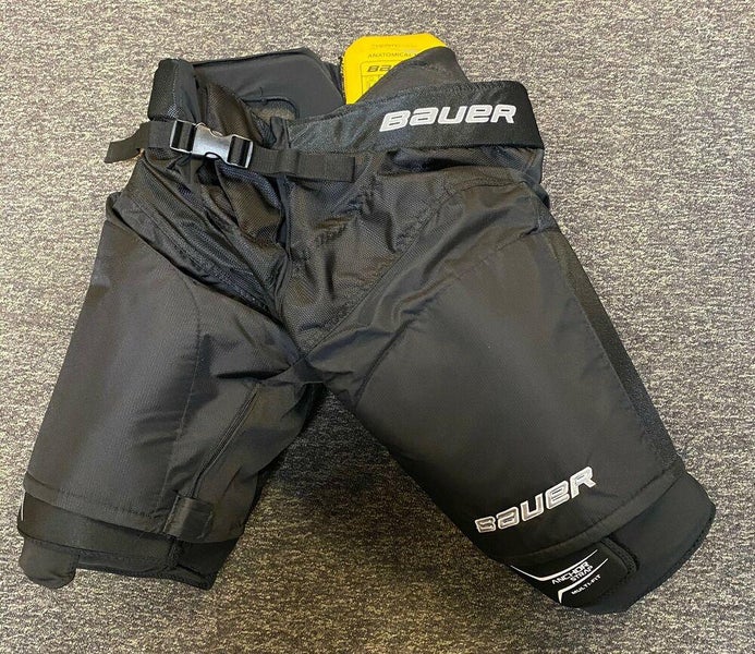 New! Bauer Supreme 190 Ice Hockey Pants - Adult Senior Large Black