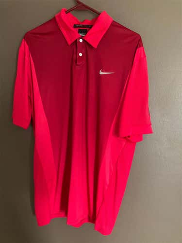 Red Adult Large Nike Shirt