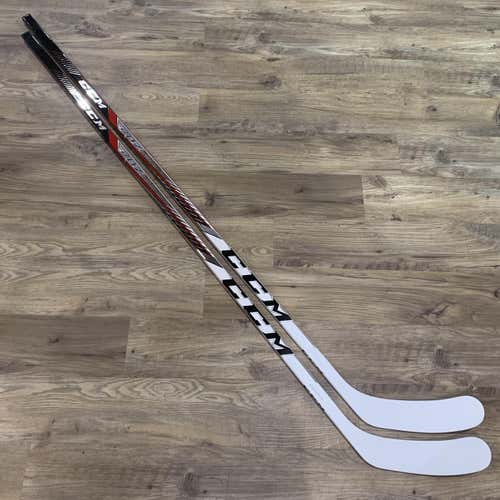 2 Pack CCM Rbz Revolution Pro Stock Dubois Hockey Sticks P92M 90 Flex LH