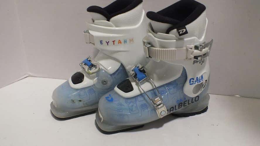 Used Dalbello Gaia 2 195 Mp - Y13 Downhill Ski Girls Boots