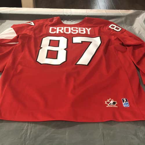 SIDNEY CROSBY Team Canada XL Nike  Jersey