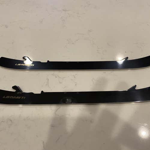 Like New Bauer TUUK Lightspeed Pulse TI Edge Steel Runners 272 mm Fits Size 8 Or 8.5 Skates