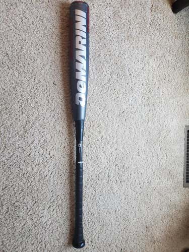 Used High School/College BBCOR Certified 2017 DeMarini Hybrid Voodoo Raw Bat (-3) 29 oz 32"