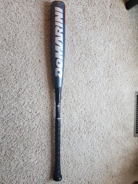 Used High School/College BBCOR Certified 2017 DeMarini Hybrid Voodoo Raw Bat (-3) 29 oz 32"